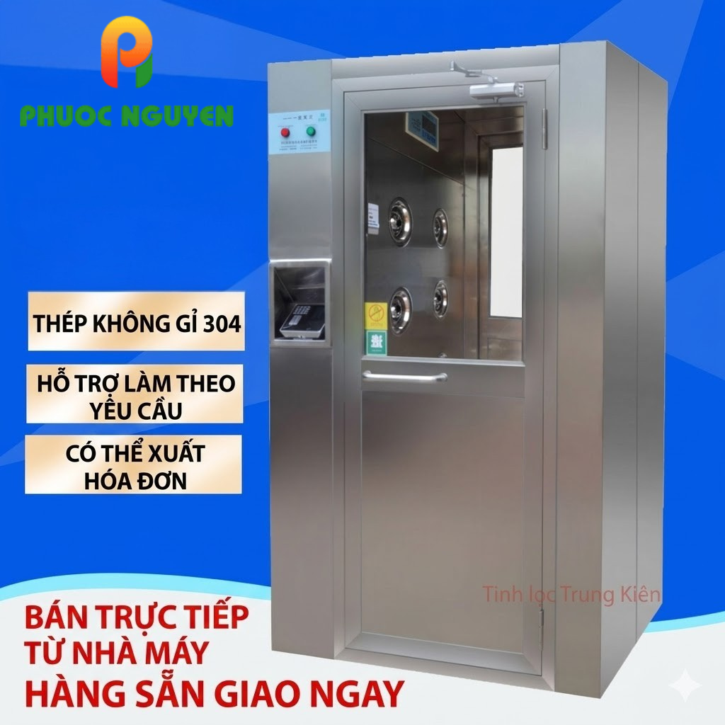 Buồng tắm khí Airshower - "Giải pháp bảo vệ không gian sạch tuyệt đối." - Ảnh 2