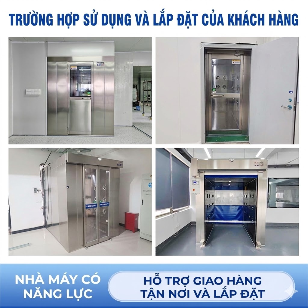 Buồng tắm khí Airshower - "Giải pháp bảo vệ không gian sạch tuyệt đối." - Ảnh 5