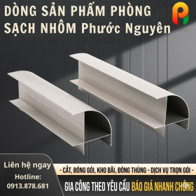 Thanh Nhôm Bo Góc Ngoài Phước Nguyên