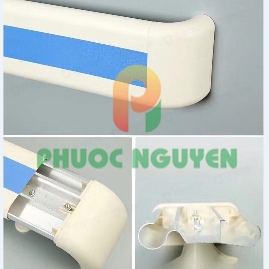 Thanh vịn hành lang bệnh viện, phòng sạch Phước Nguyên - Ảnh 3