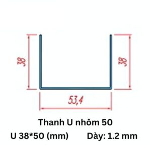 Thanh nhôm chữ U Phước Nguyên - Ảnh 7